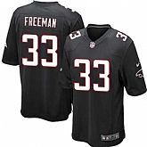 Nike Men & Women & Youth Falcons #33 Freeman Black Team Color Game Jersey,baseball caps,new era cap wholesale,wholesale hats